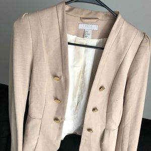 Beige blazer from H&M